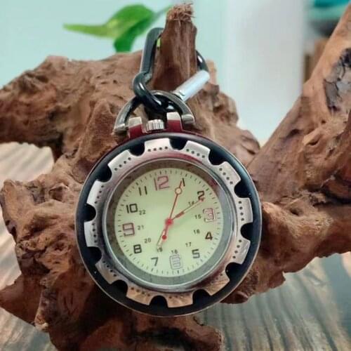 Outdoor Sports Mountaineering Pocket Watch Pendant Luminous Stainless Steel Pocket Watch High Quality Watch For Man For Women