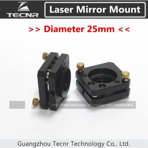 High quality CO2 laser mirror mount 25MM diameter reflection mirrors
