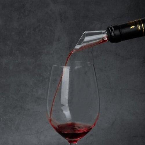 100pcs Red Wine Pourer Pour Bottle Cork Decanter Pourer Portable Bar Tool Kitchen Accessories NO95