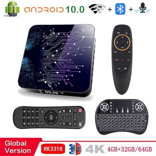 2020 Smart Tv Box Android 10 4G 64Gb 32Gb 4K Media Player 3D Tv Box Wifi Smart Tv Set Top Box Bluetooth 4.0