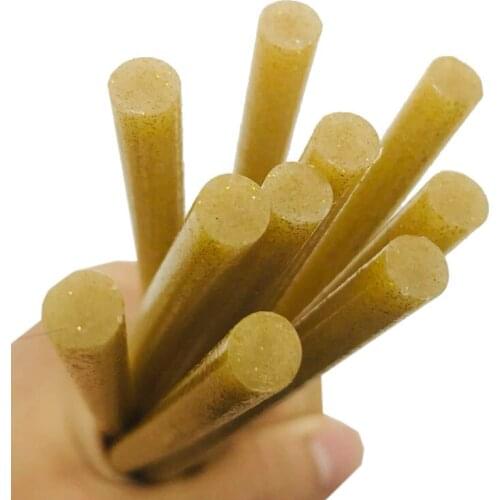 5pcs/lot 7x200mm DIY Gold Hot Melt Glue Sticks Adhesive For Glue Gun High Viscosity Adhesive Repair DIY Art Craft Heating Tool