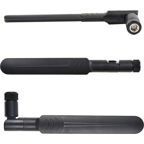 8dBi 2.4GHz 5GHz 5.8GHz Dual Band Wireless WiFi Router Antenna RP-SMA Jack Male Random Color