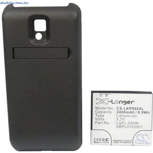 Cameron Sino 2400mAh Battery LGFL-53HN, SBPL0103001 for LG Optimus 2X, Optimus Speed, P990, Star