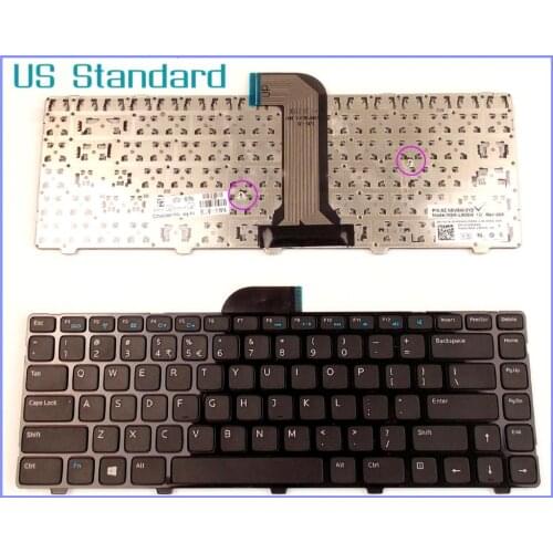 US English Version Keyboard for Dell Latitude 3440 Laptop Non-backlit