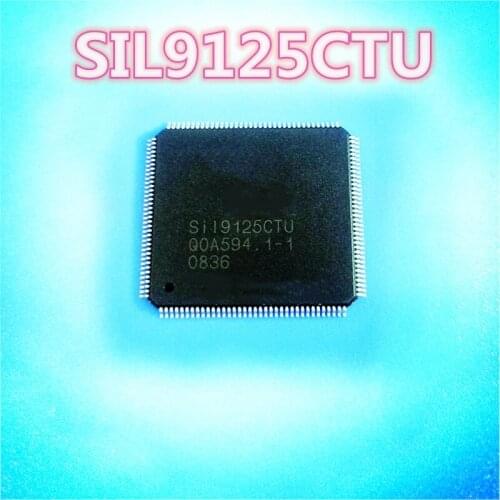 Free shipping: 10PCS SIL9125CTU SII9125CTU Sil9125CTU SIL9125 SII9125 Sil9125 9125CTU 9125 QFP-144 LCD decoding chip