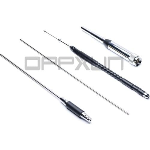 29.6/50/144/430 MHz 4 Quad Band Mobile Antenna CR-8900 for TYT TH-9800 Yaesu Ft-8900R Car Radio 125cm Stainless SL16 PL-259