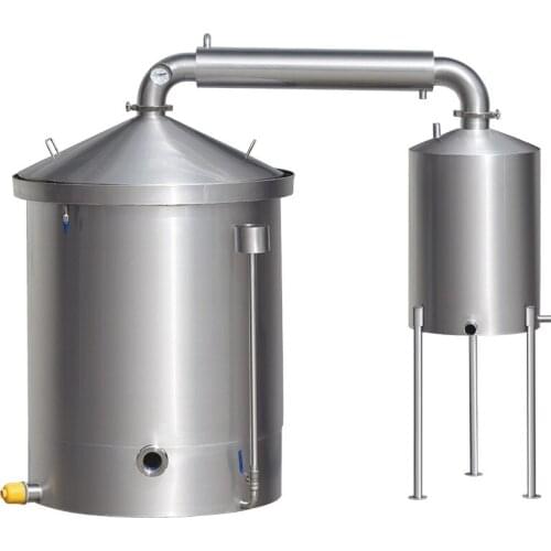 50l Distiller Electric Alcohol Distiller Traditional Liquor Distiller 304 Stainless Steel With Heating Rod 3kw