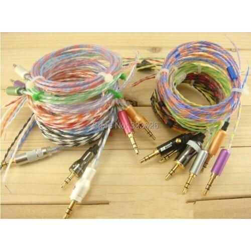 DIY earphone wire Handmade earphhone cable headphone line