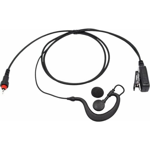 CLP1010 CLP1040 CLP1060 earpiece g shape 2 wire 1 pin 2.5mm surveillance earphones headphones security communication headset