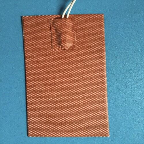 Lexible Silicone Heater 90X130mm 500W 220V 80 3M adhesive backing Industrial Heater Warming Products/Electric Heating Pads