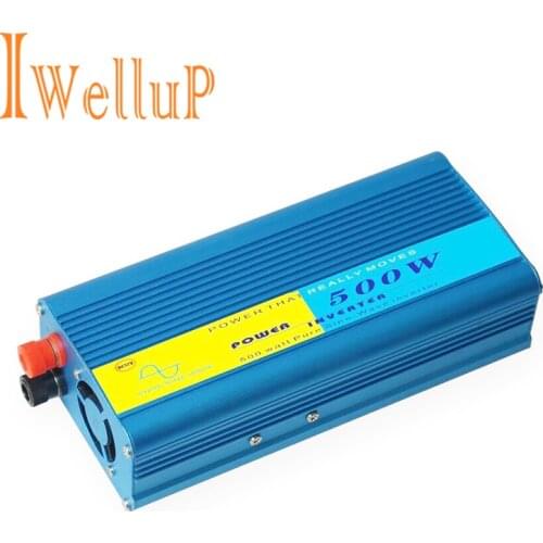 Pure Sine Wave Inverter 12v 220v 500W Full Power 1000w Peak Pure Sine Wave Solar Power Inverter 12v 220v DC to AC Power Inverter