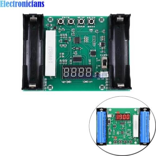 XH-M240 18650 Lithium Battery Capacity Tester Meter Digital Display mAh mWh Electronic Load Battery Monitor Discharge Module