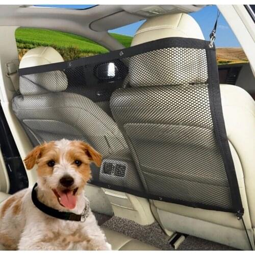 Pet Car Isolation Net Dog Car Fence Car Anti-wrestling Net Car Anti-harassment Protection Net Fence Dog Supplies Pet Accessories