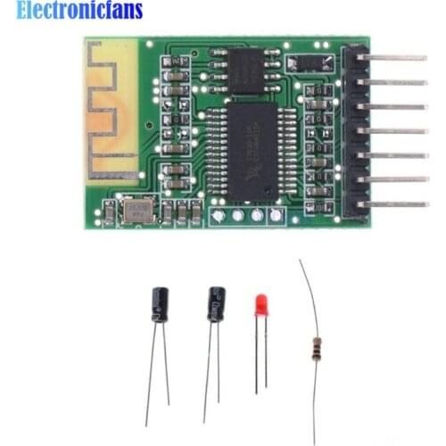 DIY Electronics Kit Bluetooth Audio Stereo Wireless Speaker Receiver Module Board Power Amplifier Modified Bluetooth 4.0 3.7V/5V