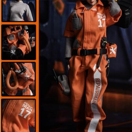 1/6th Scale Repairman Suit For 1/6th Action Figure
