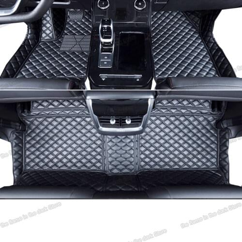 Leather Car Floor Mats for Chery Tiggo 7 Pro 2020 2021 2022 Carpet Mat Cover Accessories seat t-go 7 2nd interior auto seat