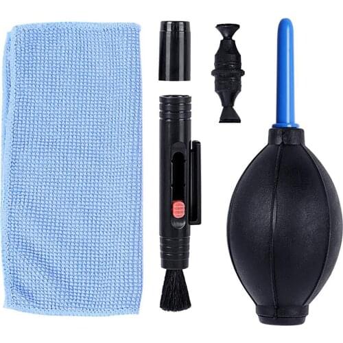 3 in 1 Camera Cleaning Kit Cleaner Dust Pen/Blower/Cloth Multifunctional Tools for LCD Screen Optical Instrument Lens Cleaning