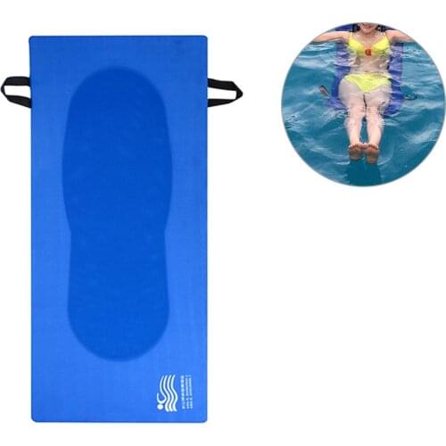 New Pool Floating Lounge Bed Water Hammock Fast Drying Floating Float without Inflation Requirement for Summer Swimming