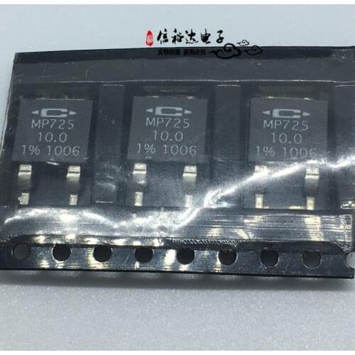 Original new 100% MP725-10.0-1% inductance-free high power resistance 10 ohms 25W