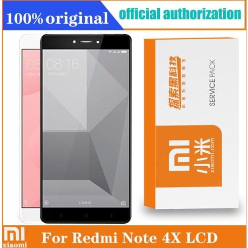 Original 5.5" For XIAOMI Redmi Note 4/4X LCD Display Touch Screen Digitizer Replacement NOTE 4X LCD for Snapdragon 625
