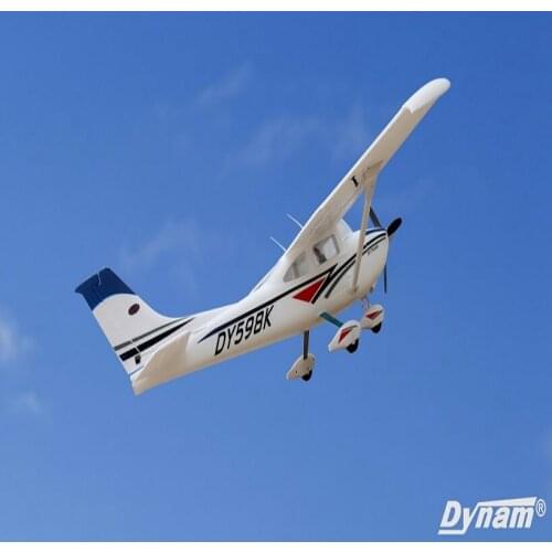 Remote Control Plane Dynam 1280mm Cessna 182 Sky Trainer C-182 PNP 8938
