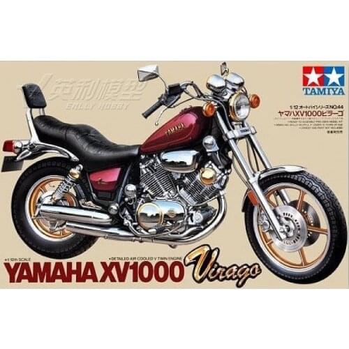 Assembly Model 1/12 YAMAHA VIRAGO XV1000 Moto 14044