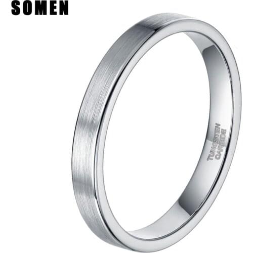 SOMEN TUNGSTEN Women's Silver Rings