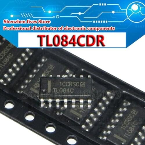 10PCS TL084CDT SOP14 TL084 SOP 084C SMD TL084CDR SOP-14 TL084C SMD