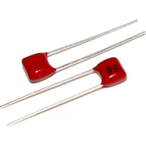 20PCS 100V104J Pitch 5mm 100NF 0.1UF 100V 104 CBB Polypropylene film capacitor