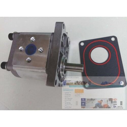 316, Left rotation gear pump, the round connecting shaft with long flat key