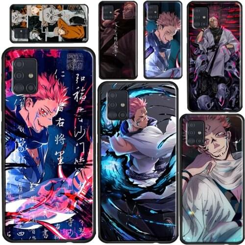 Ryomen Sukuna Jujutsu Kaisen Anime Phone Case For Samsung A72 A52 A42 A32 A12 A10 A20S A30 A50 A70 A20e A21S A11 A41 A51 A71