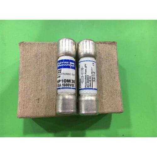 Free shipping 5pcs HP10M30 FERRAZ mersen 10X38MM fuse fuse 30A 1000V GENUINE NEW