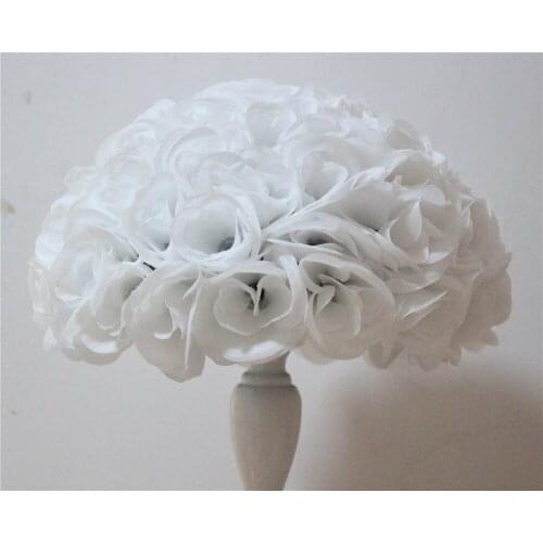 Free Shipping Diameter 30cm No leaf Artificial Rose Flower Ball Bridal Wedding Decor Favor Party Kissing Balls Wedding bouquet