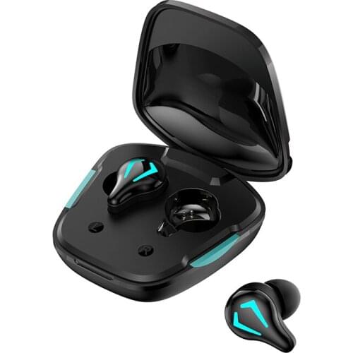 TWS Wireless Earbuds Earphones With Mic Low Latency Game Earphone In Ear LED Playtime Touch For Android iPhone