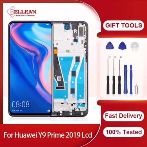 Catteny 6.59 Inch P Smart Z Display For Huawei Y9 Prime 2019 LCD With Touch Touch Digitizer Assembly Part STK-L21 STK-L22 Screen