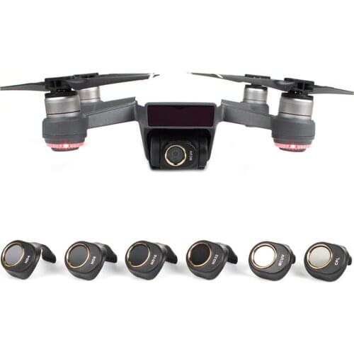 Sunnylife Camera Lens Filter CPL MCUV ND4 ND8 ND16 ND32 Filter Kit for DJI SPARK Drone Not Affect Gimbal Self-inspection Filter