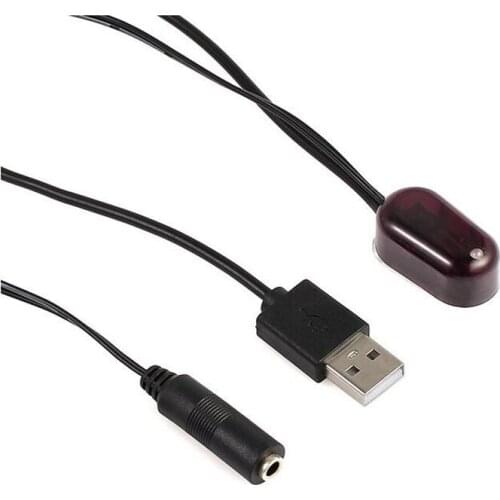 IR Repeater Infrared Remote 1 Receiver 4 Emitters Control Kit Hidden IR System for Satellite TV Receiver CD DVD Blu-ray Player