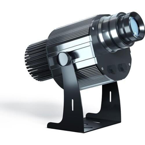 100W LED Custom Image GOBO Logo Projector Light for Company Store Wedding Restaurant Event Advertising Signs, W/ Remote Control