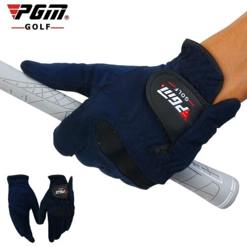 PGM Brand Mens Golf Gloves Male Summer Sweat Absorbent Microfiber Cloth Soft Breathable Abrasion Right or Left Hand In Stock A08