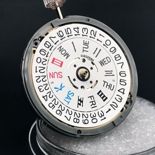 SEIKO NH36/NH36A Japan Automatic Movement Self-winding Mechanical Top Quality Date/Day Setting 24 Jewels Watch Replacements