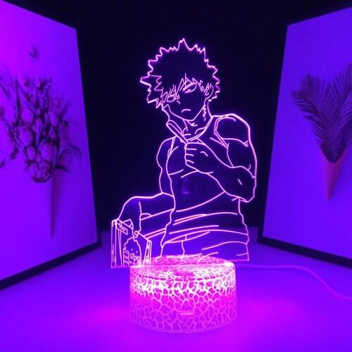 Anime My Hero Academia 3D Night Light Bakugo for Bedroom Decor Birthday Gift Manga Gadget LED Table Lamp Katsuki Bakugo Dropship