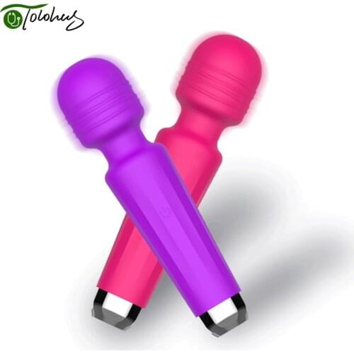 New Wireless Dildos AV Vibrator Magic Wand for Women Clitoris Stimulator USB Rechargeable Massager Goods Sex Toys for Adults 18