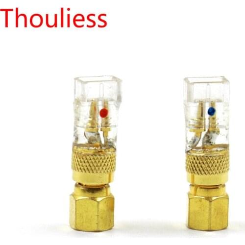 Thouliess One Pair Earphone Plug for HE400 HE500 HE600 HE300 HE560 Male to MMCX/0.78MM Female Converter Adapter