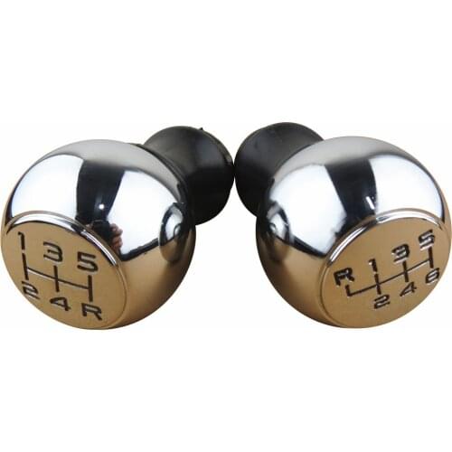 Stainless Steel Manual Gear Shift Knob VTS Sports Edition Ball Gear 2403P1 For Peugeot 106 206 306 406 107 207 307 407