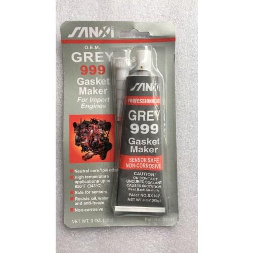 Grey Resistant To Lubricants, Coolant, Water And Fuel For 1989-1993 Mazda B2600 Gasket Maker 85g