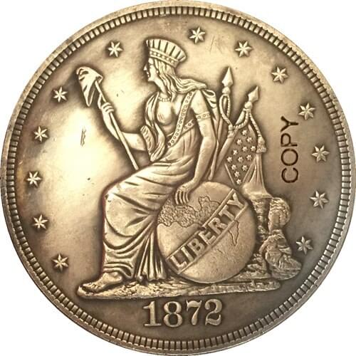 USA 1872 1$ Dollar COINS COPY