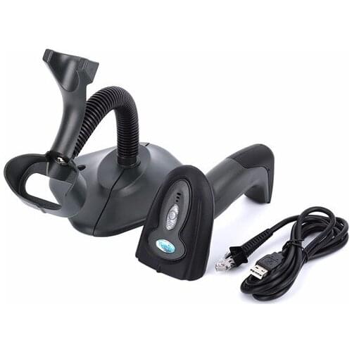 Light-Wight Free hand auto-sense wired laser barcode scanner / reader