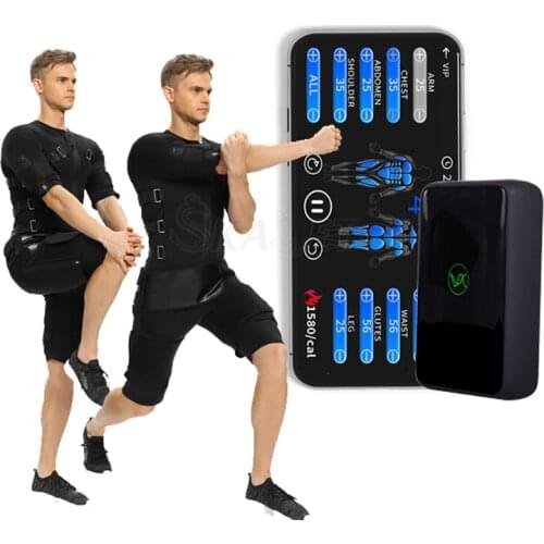 Smart Wireless EMS Training Suit Stimulate Muscles Relaxation Body Sculpting Muscle Relaxation Equipment