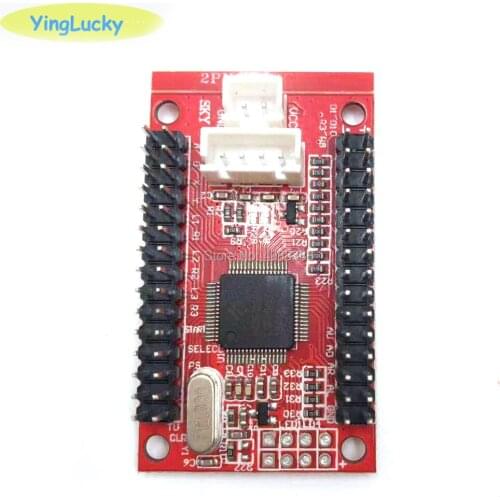 DIY 2 Players USB encoder To Jamma Arcade Controller / Support PS3 PC Raspberry Pi /Arcade Joystick Machine Accessories 5V