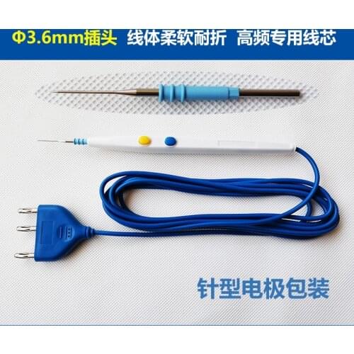 High-frequency electric knife pen, coagulator electrode pen, medical electric knife pen, cable, hand-controlled pen